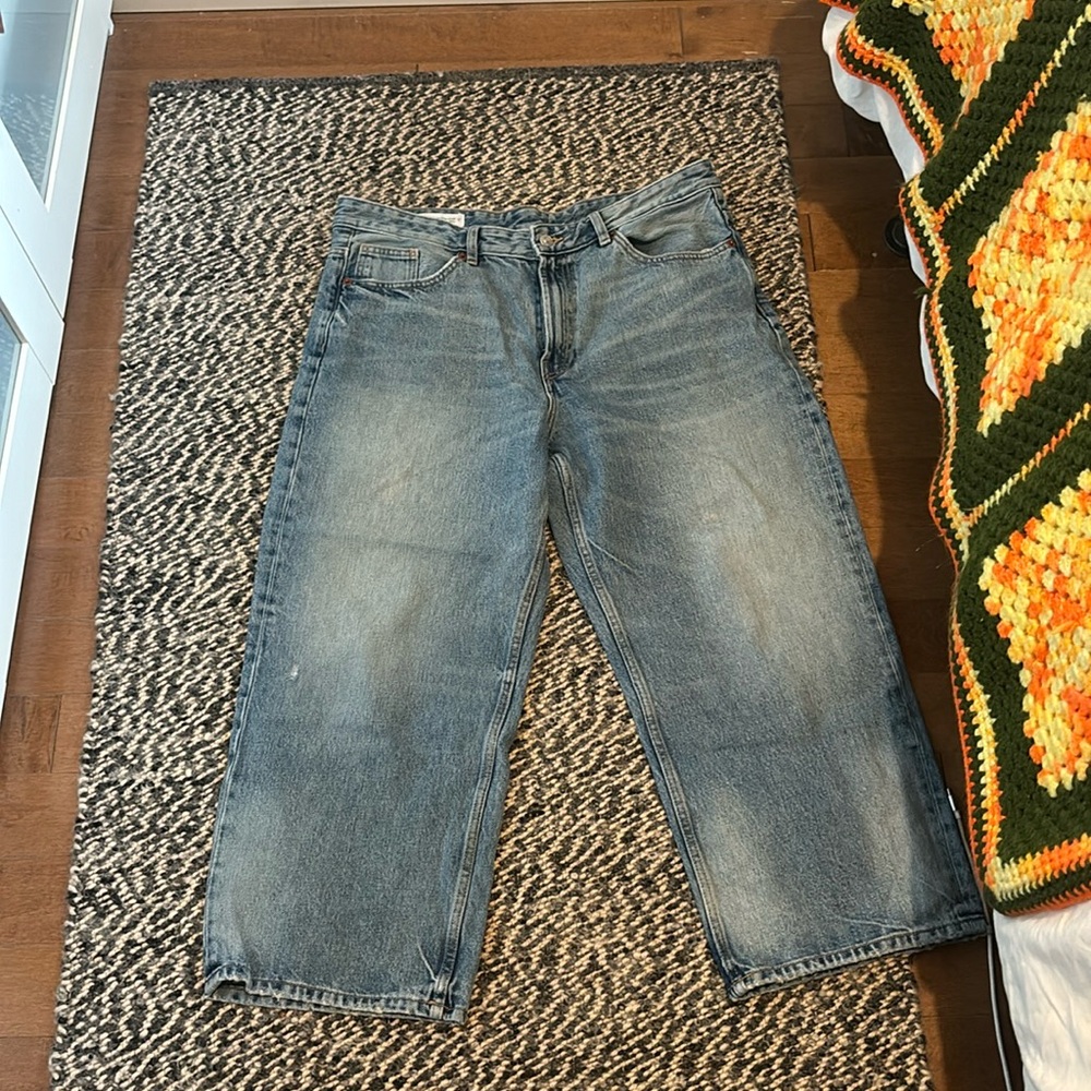 Zara Jeans - Cropped wide leg